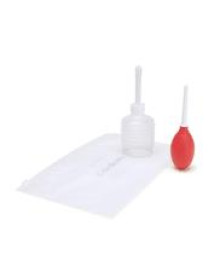 4 Piece Mini Travel Douche with One Way Valve