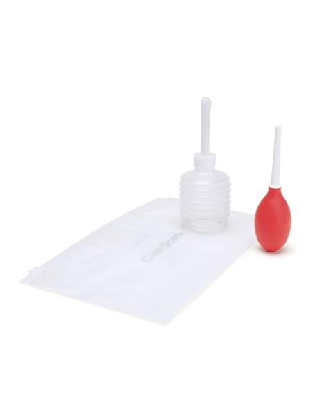 4 Piece Mini Travel Douche with One Way Valve 4 Piece Mini Travel Douche with One Way Valve