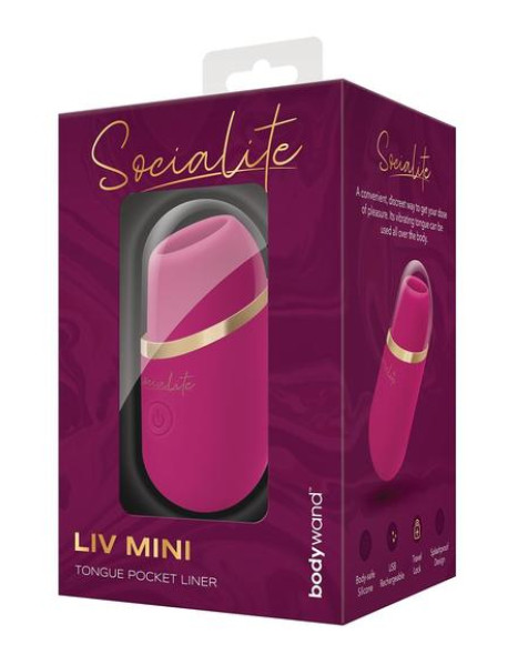 BW SOCIALITE LIV MINI TONGUE LICKER BW SOCIALITE LIV MINI TONGUE LICKER
