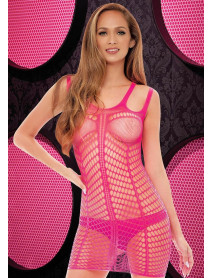 SHREDDED MINI DRESS - HP - ONE SIZE
