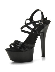 6 STRAPPY PLATFORM SALDAL - SIZE 11