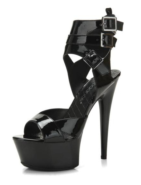 6 PLATFORM SANDAL - SIZE 9 6 PLATFORM SANDAL - SIZE 9