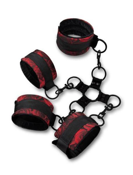 ROSEGASM 5PC HOGTIE SET W/ BLINDFOLD ROSEGASM 5PC HOGTIE SET W/ BLINDFOLD