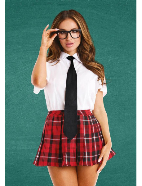 WOMENS 4PC PRIVATE SCHOOL SWEETHEART COS WOMENS 4PC PRIVATE SCHOOL SWEETHEART COS