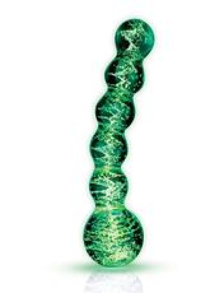 WHIPSMART GID BEADED SENSUAL GLASS DILDO WHIPSMART GID BEADED SENSUAL GLASS DILDO