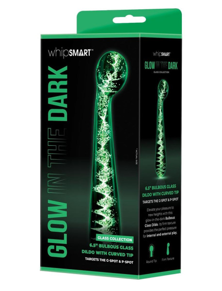WHIPSMART GID G-SPOT GLASS DILDO WHIPSMART GID G-SPOT GLASS DILDO