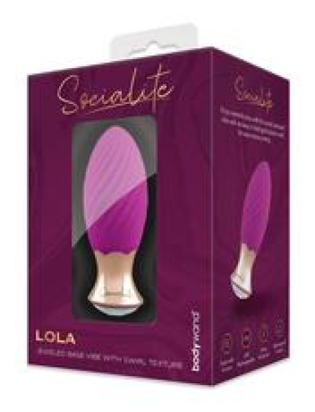BODYWAND SOCIALITE LOLA JEWELED BASE VIBE WITH SWIRL TEXTURE