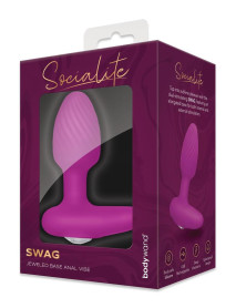 BODYWAND SOCIALITE SWAG JEWELED BASE ANAL VIBE