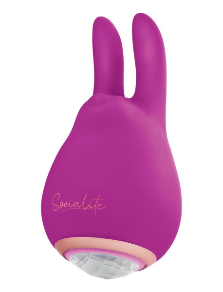 BODYWAND SOCIALITE EDEN JEWELED BASE RABBIT EARS VIBE