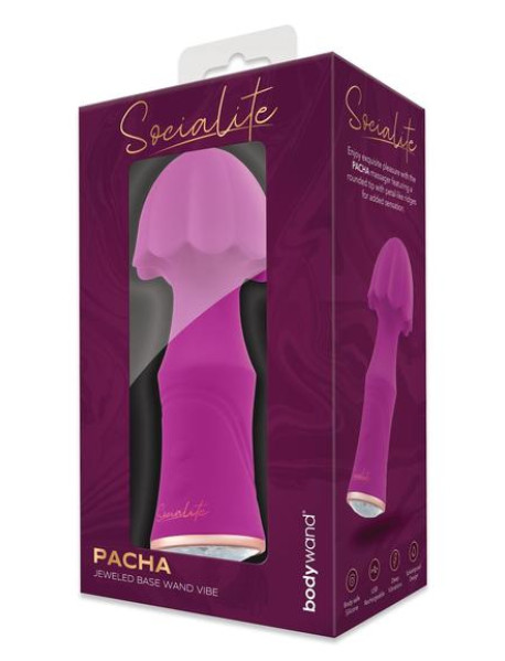 BODYWAND SOCIALITE PACHA JEWELED BASE WAND VIBE