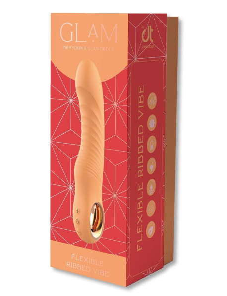 DREAMTOYS GLAM FLEXIBLE RIBBED VIBE