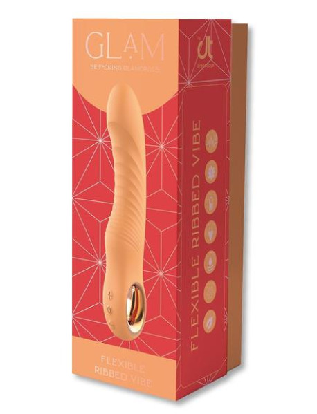 DREAMTOYS GLAM FLEXIBLE RIBBED VIBE