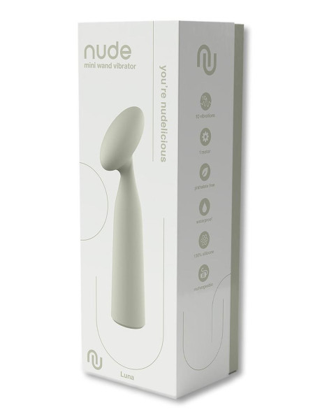 DREAMTOYS NUDE LUNA MINI WAND VIBE