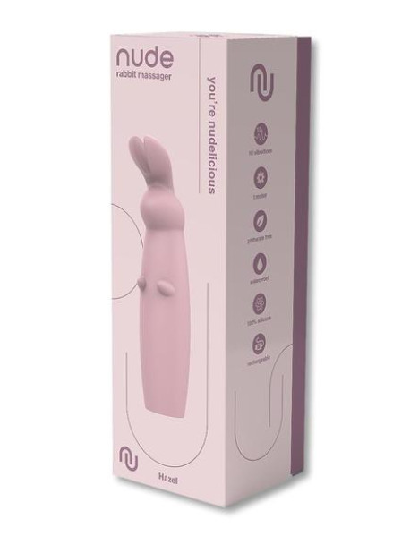 DREAMTOYS NUDE HAZEL RABBIT MASSAGER DREAMTOYS NUDE HAZEL RABBIT MASSAGER