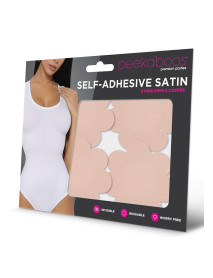 SATIN NIPPLE COVERS-NUDE