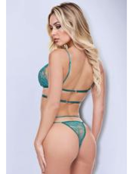 TWILIGHT PETALS TEDDY-GREEN-ML