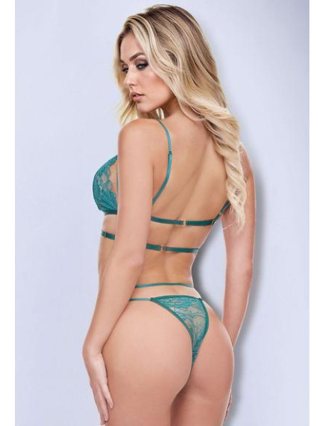 TWILIGHT PETALS TEDDY-GREEN-ML