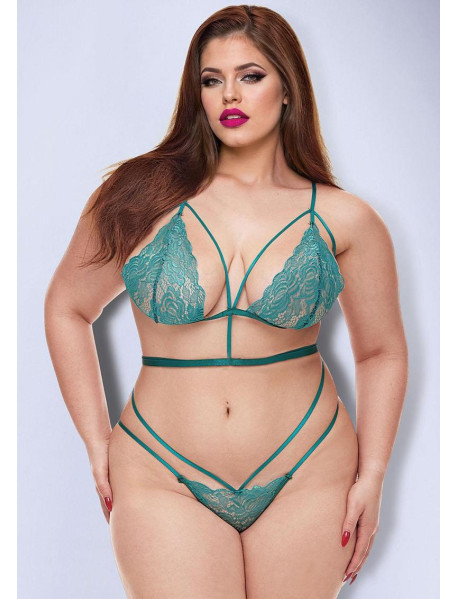 TWILIGHT PETALS TEDDY-GREEN-Q