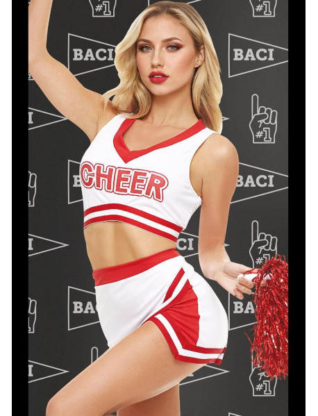 GAMEDAY HOTTIE 4PC SET RED/WHITE-OS