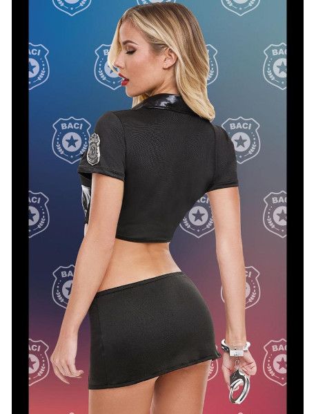 BADGE OF DESIRE 4PC SET BLACK-OS