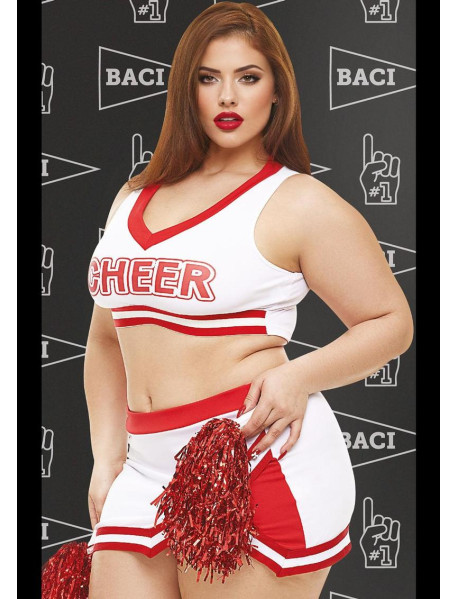 GAMEDAY HOTTIE 4PC SET RED/WHITE-Q