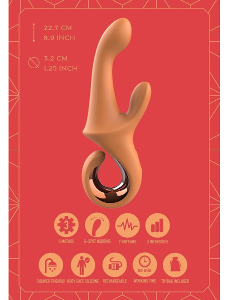 DREAMTOYS GLAM G-SPOT DUO VIBRATOR