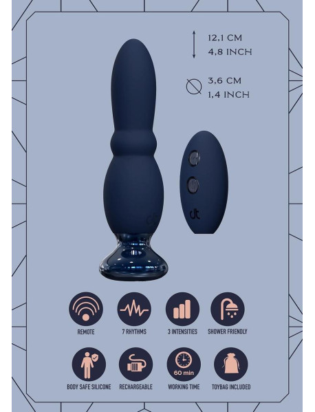 DREAMTOYS GLAM BEADED ANAL VIBE