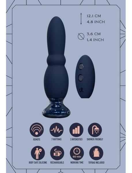 DREAMTOYS GLAM BEADED ANAL VIBE