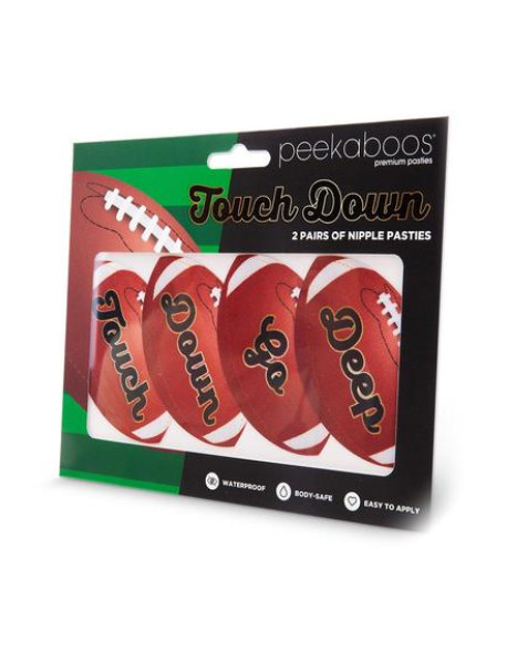 PK TOUCHDOWN/GO DEEP PASTIES