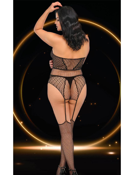 NIGHTFALL NET BODYSUIT-BLK-Q NIGHTFALL NET BODYSUIT-BLK-Q