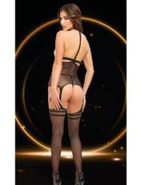 ECLIPSE HALTER BODYSUIT-BLK-OS ECLIPSE HALTER BODYSUIT-BLK-OS