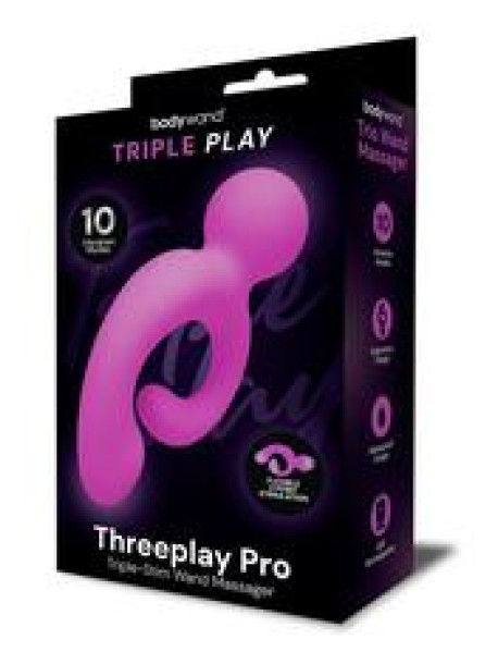 BODYWAND TRIPLE PLAY THREEPLAY PRO BODYWAND TRIPLE PLAY THREEPLAY PRO