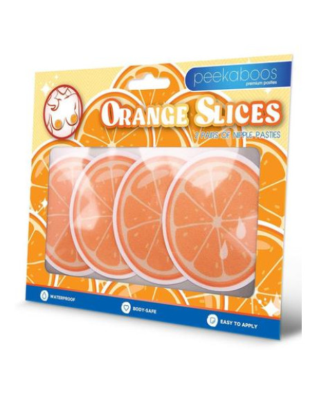 PEEKABOOS ORANGE SLICES PEEKABOOS ORANGE SLICES