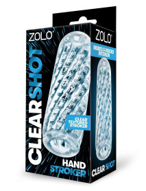 ZOLO HAND STROKER CLEAR SHOT STROKER