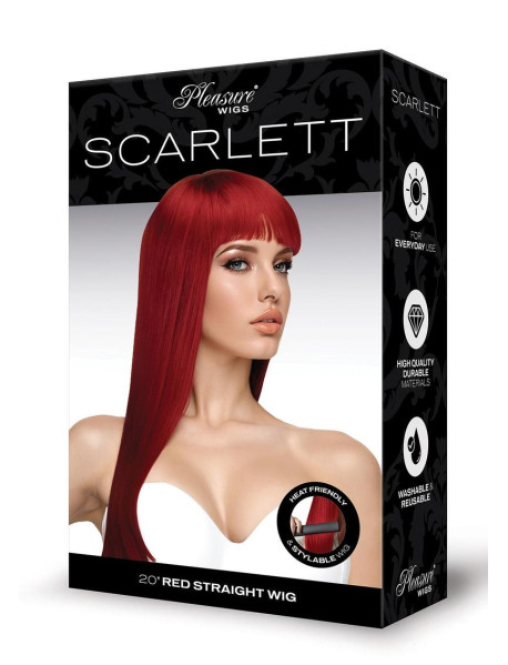 SCARLETT PREMIUM STYLABLE WIG RED