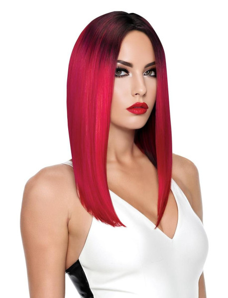 ROSE PREMIUM STYLABLE WIG PINK ROSE PREMIUM STYLABLE WIG PINK