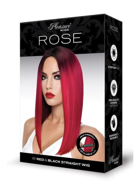 ROSE PREMIUM STYLABLE WIG PINK ROSE PREMIUM STYLABLE WIG PINK