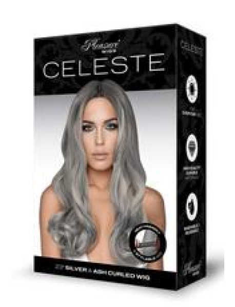 CELESTE PREMIUM STYLABLE WIG SILVER CELESTE PREMIUM STYLABLE WIG SILVER