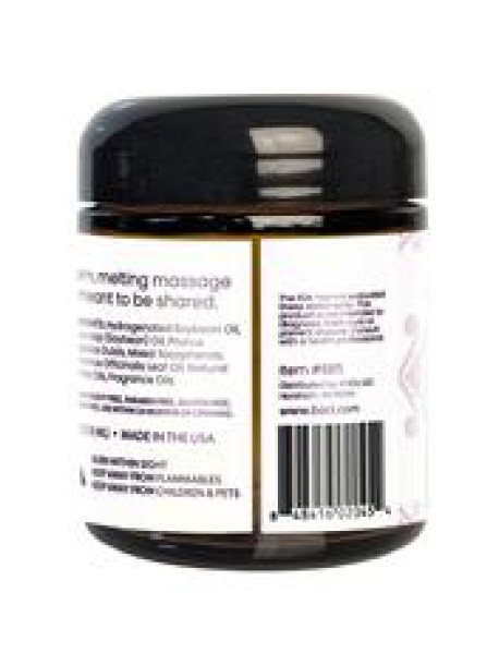 BACI BARE MASSAGE CANDLE- 4OZ PLUMERIA BACI BARE MASSAGE CANDLE- 4OZ PLUMERIA