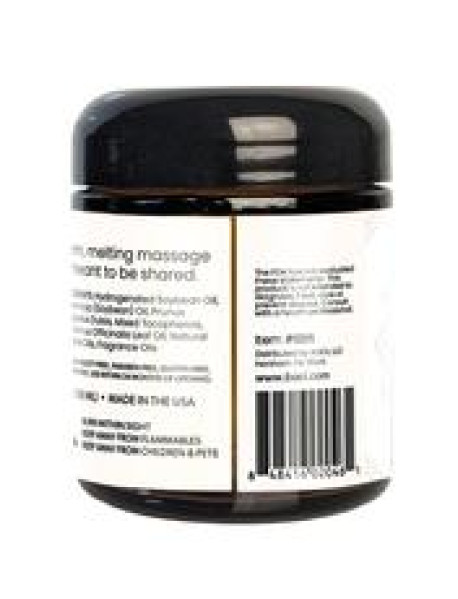 BACI BARE MASSAGE CANDLE- 4OZ VANILLA