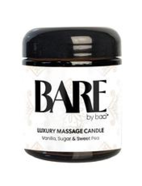 BACI BARE MASSAGE CANDLE- 4OZ VANILLA