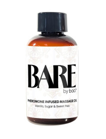 BACI BARE MASSAGE OIL- 4OZ VANILLA