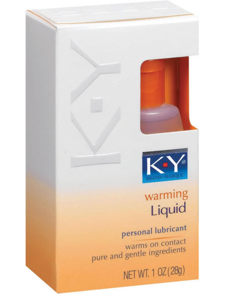 KY WARMING LIQUID LUBRICANT 1 OZ