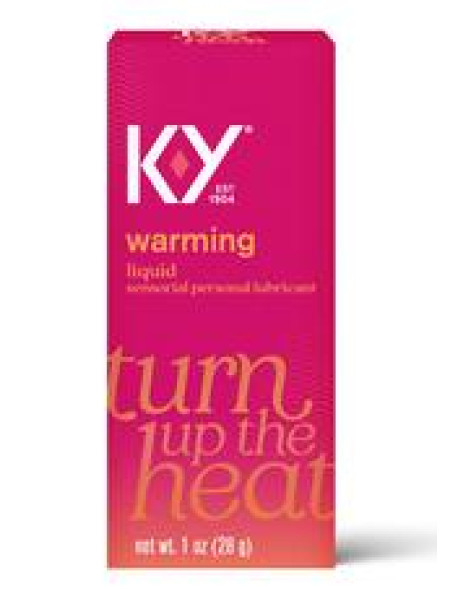 KY WARMING LIQUID LUBRICANT 1 OZ