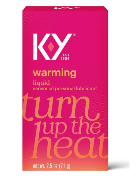 KY WARMING LIQUID LUBRICANT 2.5 OZ KY WARMING LIQUID LUBRICANT 2.5 OZ