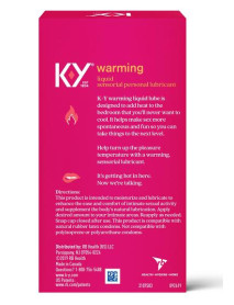 KY WARMING LIQUID LUBRICANT 2.5 OZ