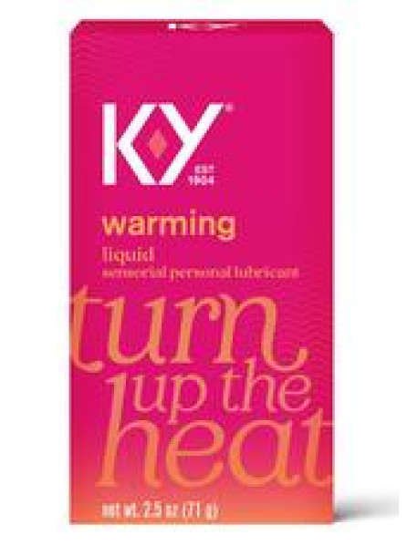 KY WARMING LIQUID LUBRICANT 2.5 OZ KY WARMING LIQUID LUBRICANT 2.5 OZ